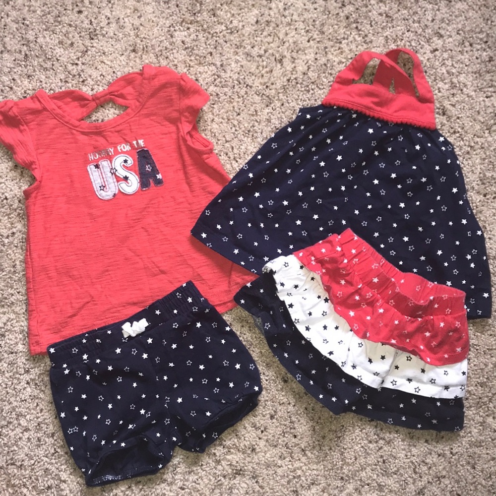 “Hooray for the USA” summer outfits